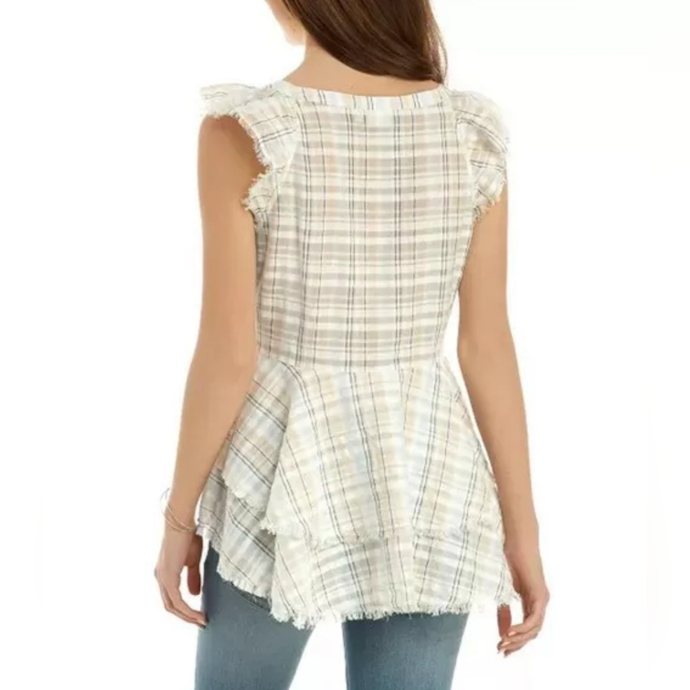 True Craft Baby Doll High-Low Top - Small